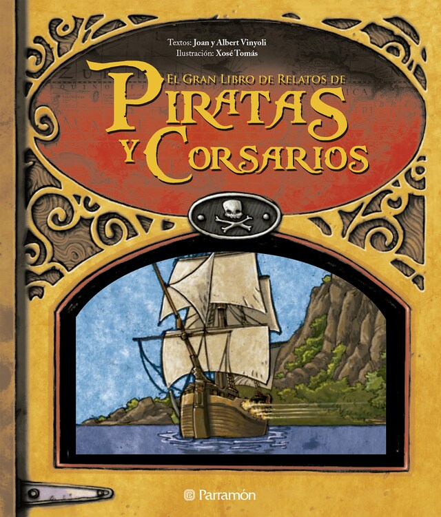 Portada de libro para El gran libro de relatos de piratas y corsarios