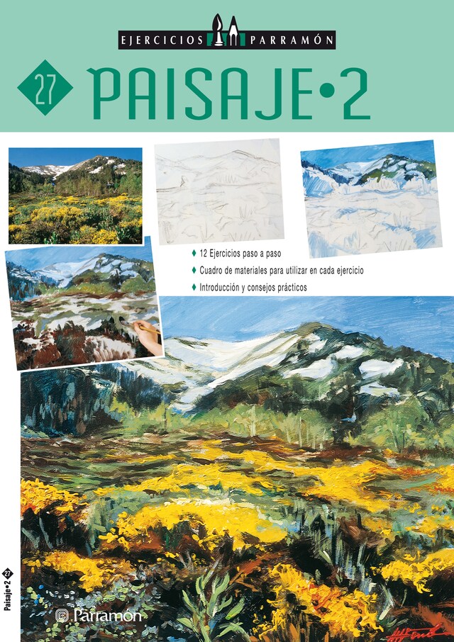 Portada de libro para Ejercicios Parramón. Paisaje/2