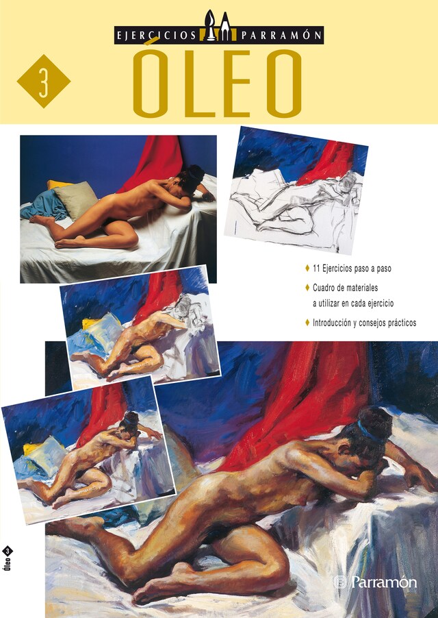 Copertina del libro per Ejercicios Parramón. Óleo