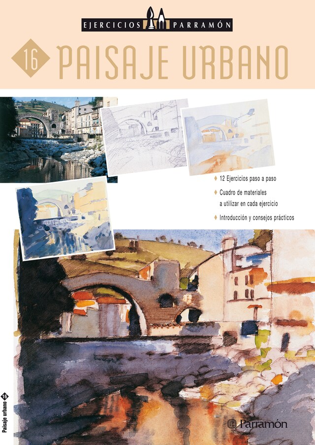 Copertina del libro per Ejercicios Parramón. Paisaje urbano