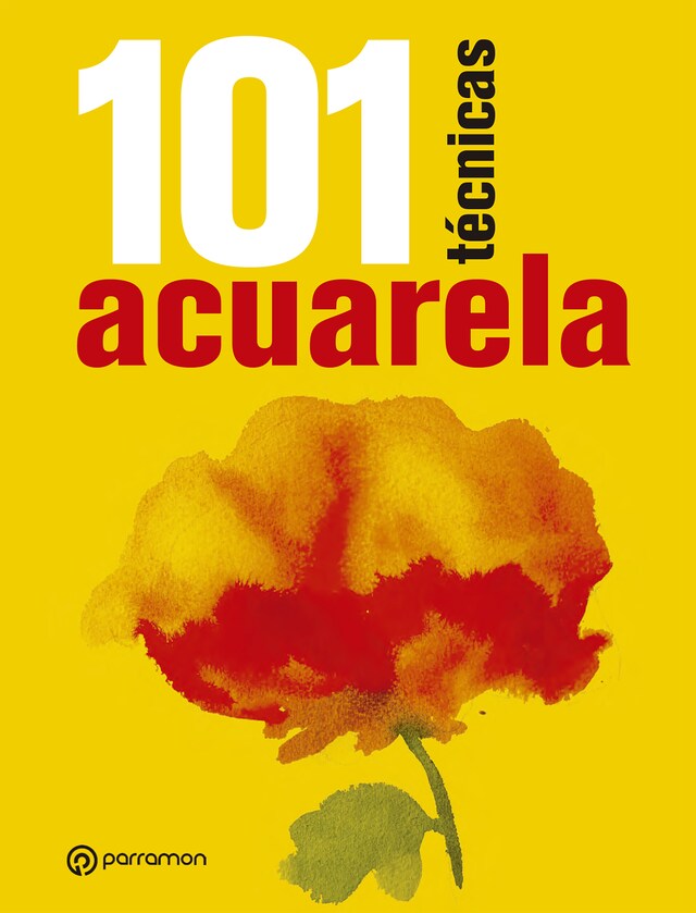 Portada de libro para 101 Técnicas acuarela