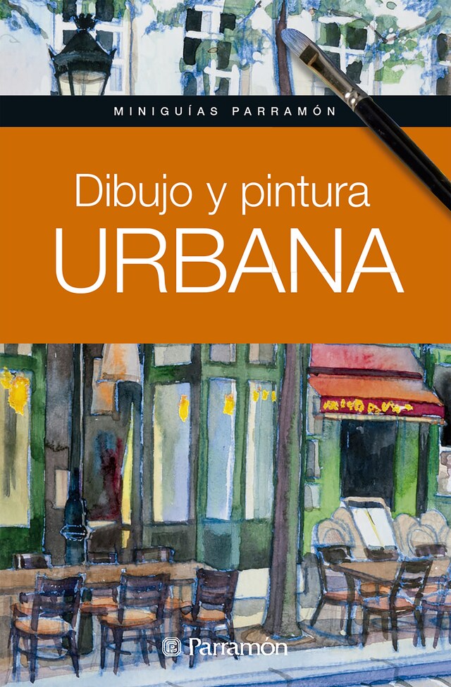 Buchcover für Miniguías Parramón. Dibujo y pintura urbana