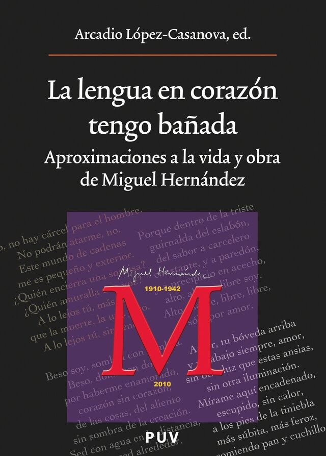 Book cover for La lengua en corazón tengo bañada