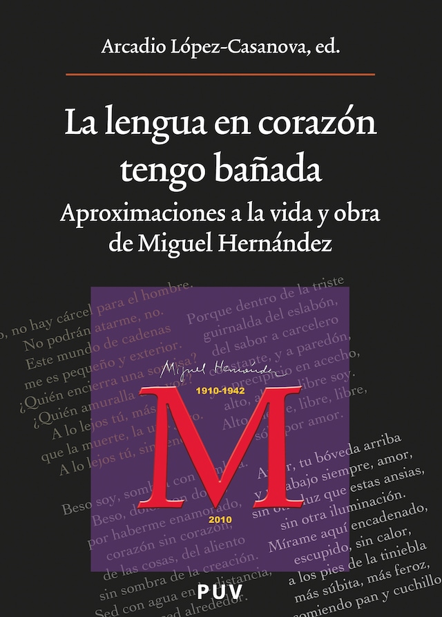 Book cover for La lengua en corazón tengo bañada