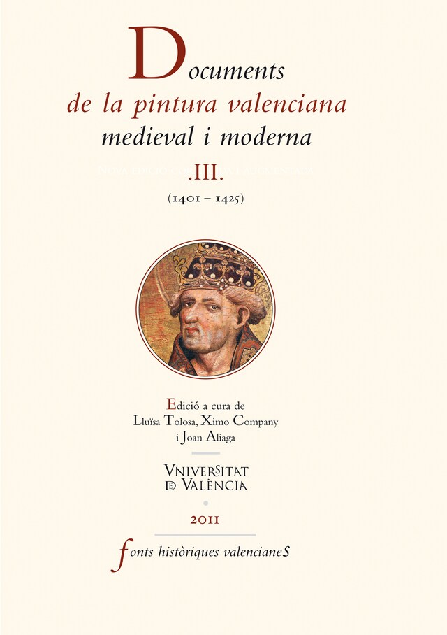 Book cover for Documents de la pintura valenciana medieval i moderna III