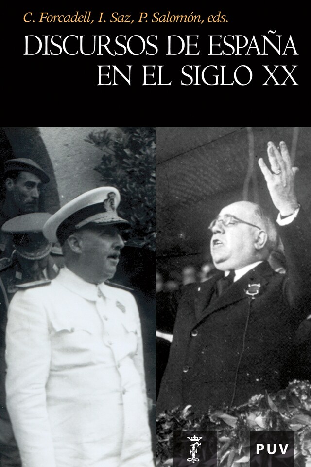 Book cover for Discursos de España en el siglo XX