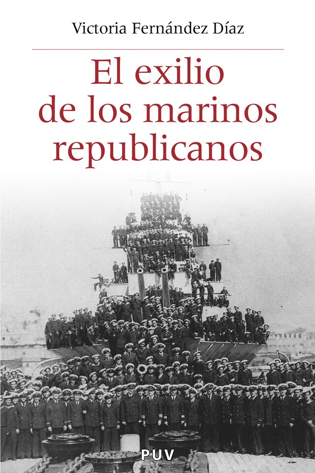 Book cover for El exilio de los marinos republicanos