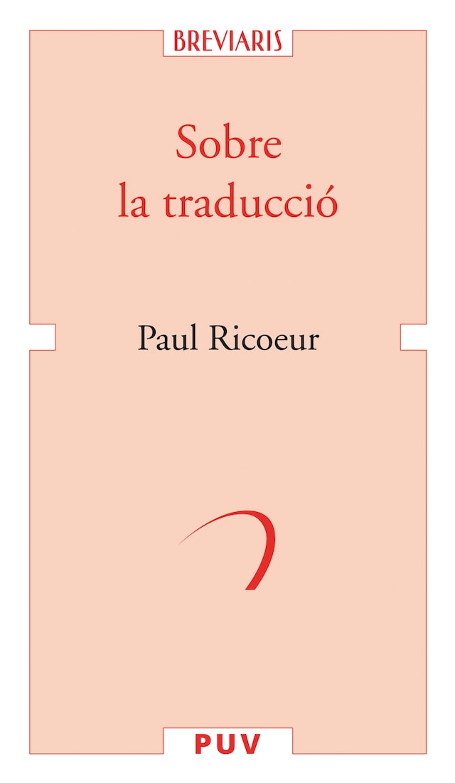 Book cover for Sobre la traducció