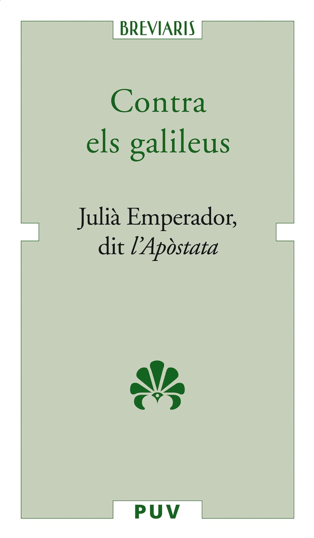 Book cover for Contra els galileus