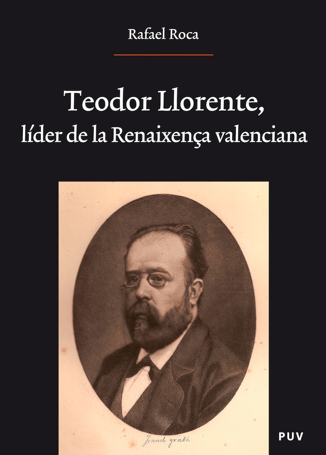 Kirjankansi teokselle Teodor Llorente, líder de la Renaixença valenciana