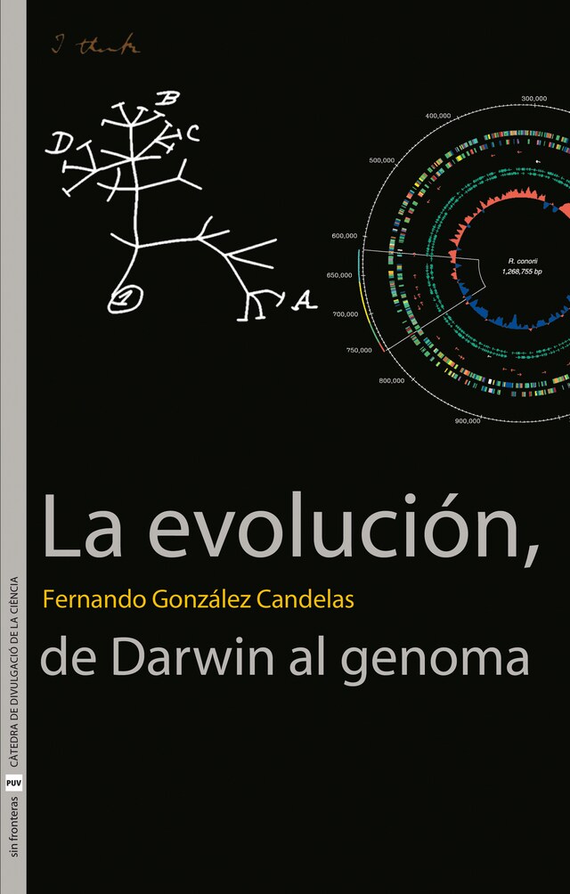 Buchcover für La evolución, de Darwin al genoma