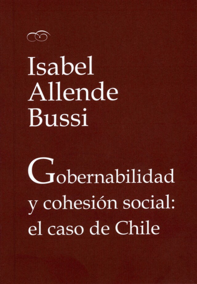 Copertina del libro per Gobernabilidad y cohesión social: el caso de Chile