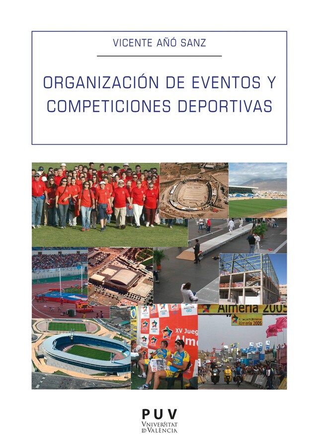 Buchcover für Organización de eventos y competiciones deportivas