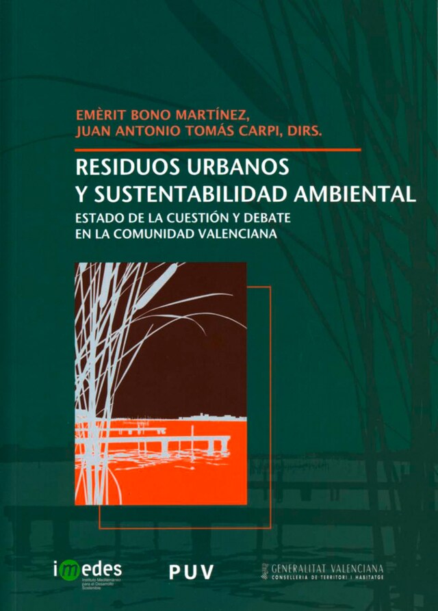 Book cover for Residuos urbanos y sustentabilidad ambiental