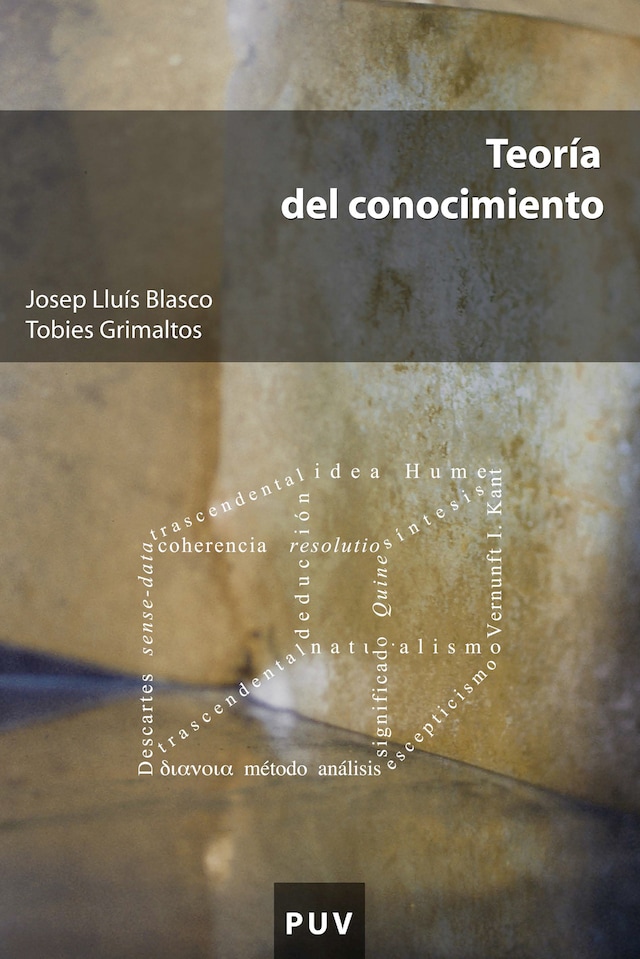 Copertina del libro per Teoría del conocimiento