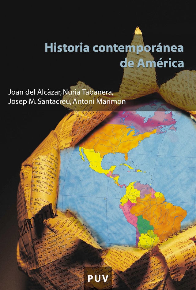 Boekomslag van Historia contemporánea de América