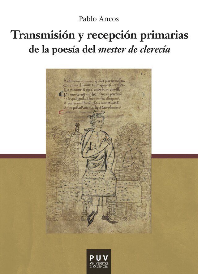 Book cover for Transmisión y recepción primarias de la poesía del mester de clerecía