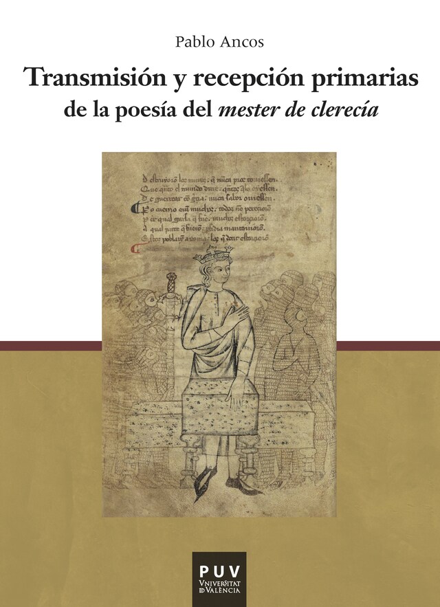 Kirjankansi teokselle Transmisión y recepción primarias de la poesía del mester de clerecía