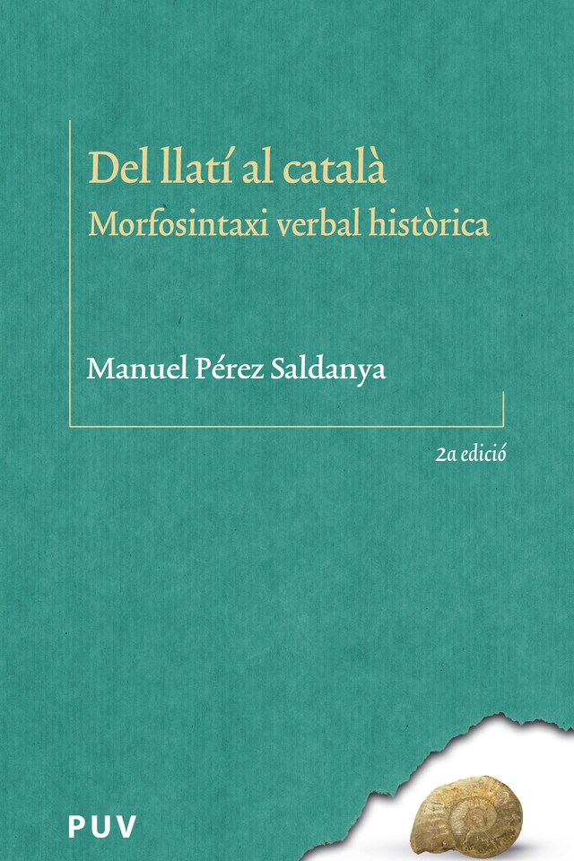 Portada de libro para Del llatí al català (2ª Edició)