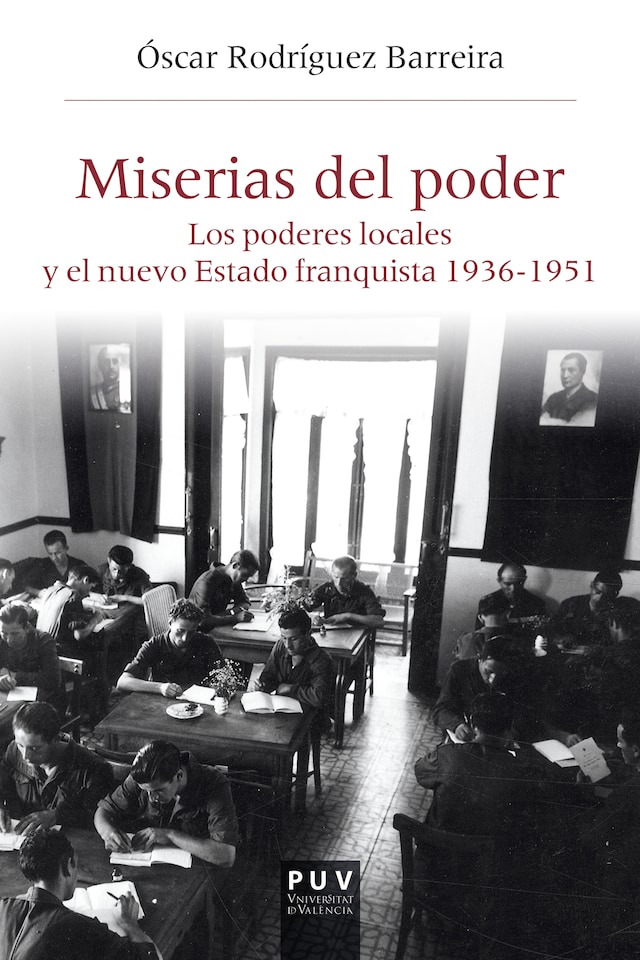 Book cover for Miserias del poder