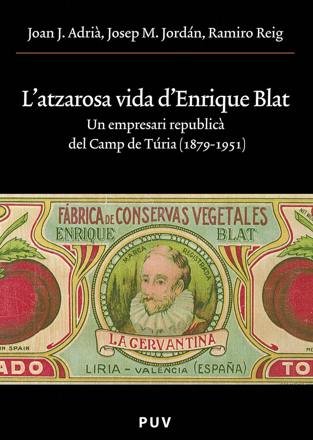 Kirjankansi teokselle L'atzarosa vida d'Enrique Blat