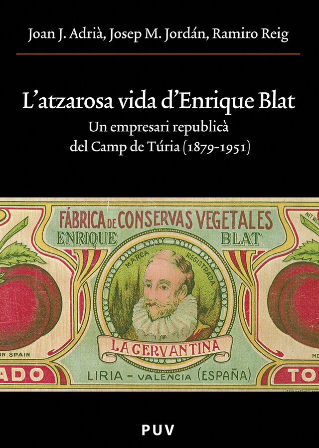 Couverture de livre pour L'atzarosa vida d'Enrique Blat