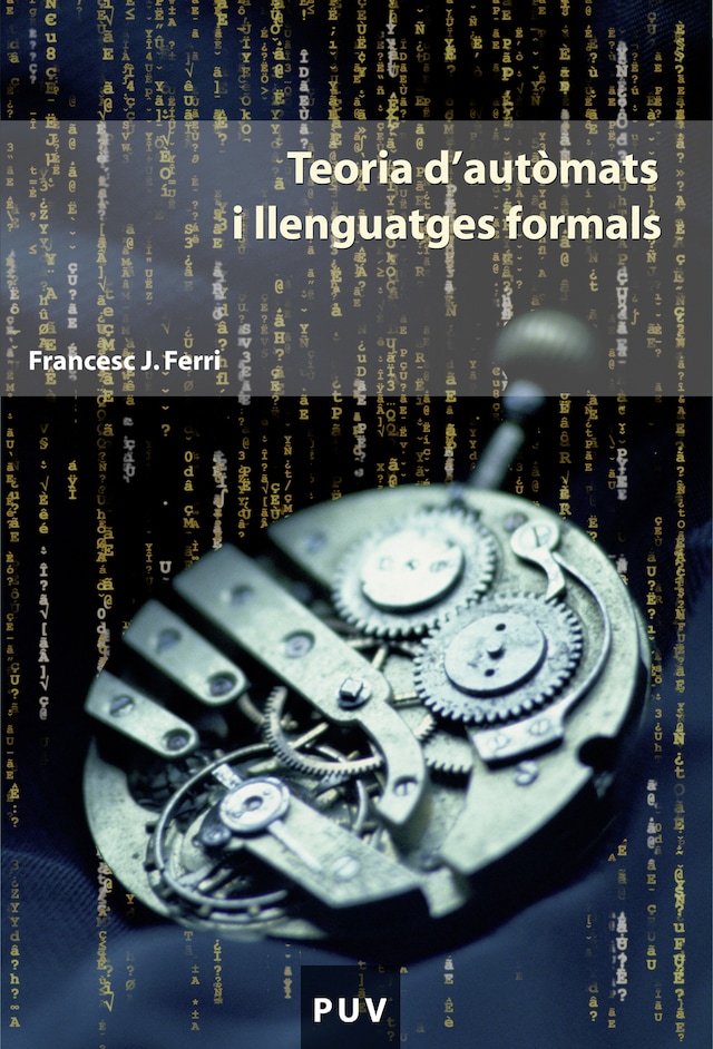 Copertina del libro per Teoria d'autòmats i llenguatges formals