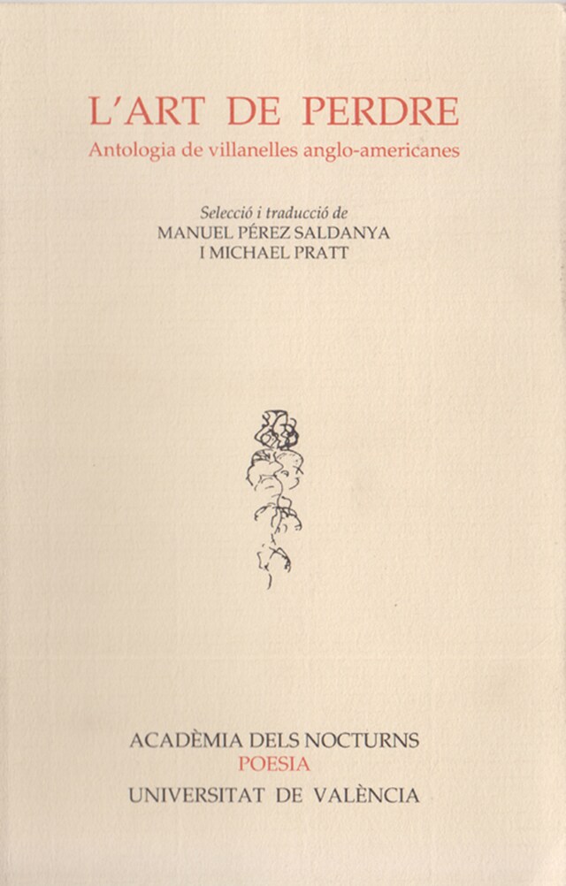 Copertina del libro per L'art de perdre