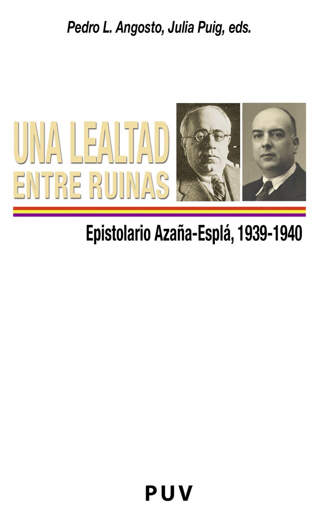 Book cover for Una lealtad entre ruinas