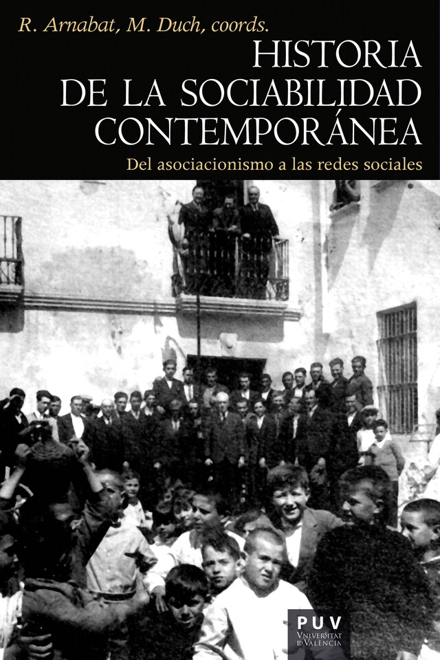 Book cover for Historia de la sociabilidad contemporánea