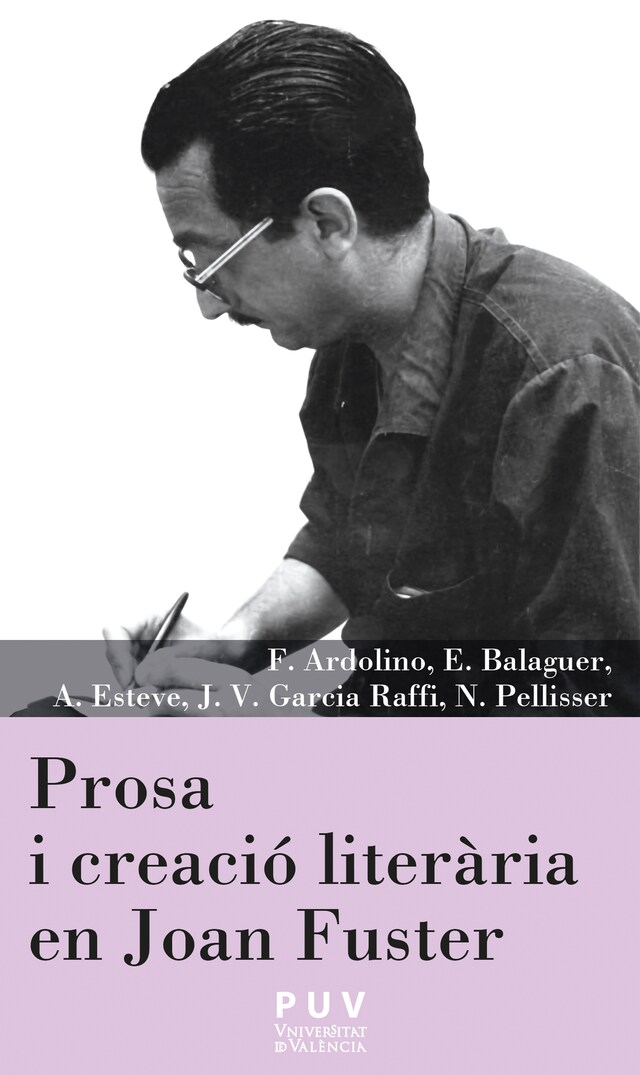 Book cover for Prosa i creació literària en Joan Fuster