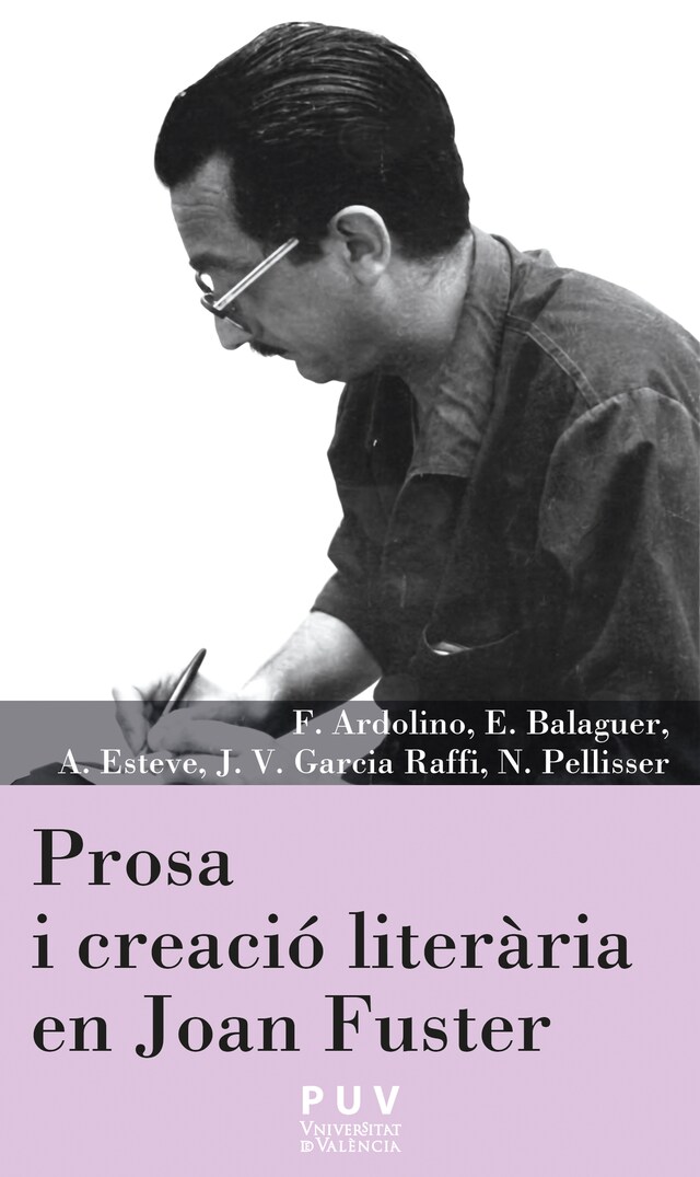 Okładka książki dla Prosa i creació literària en Joan Fuster