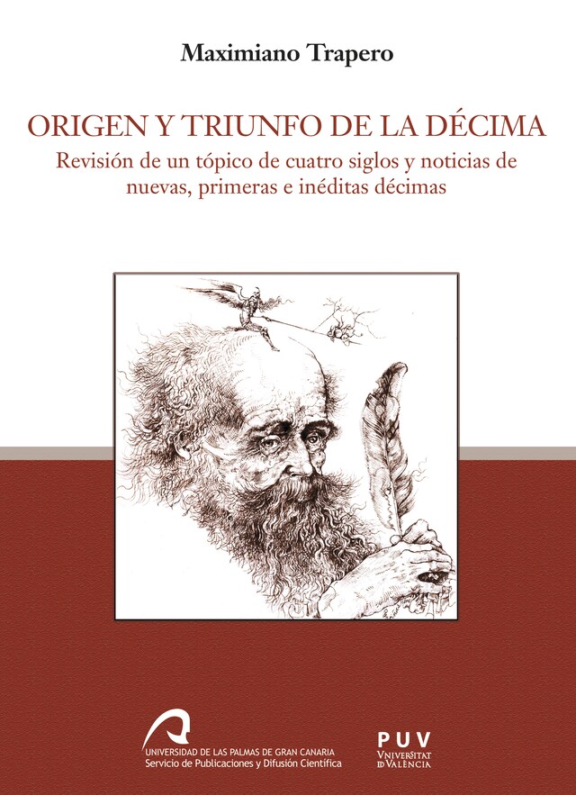 Book cover for Origen y triunfo de la décima