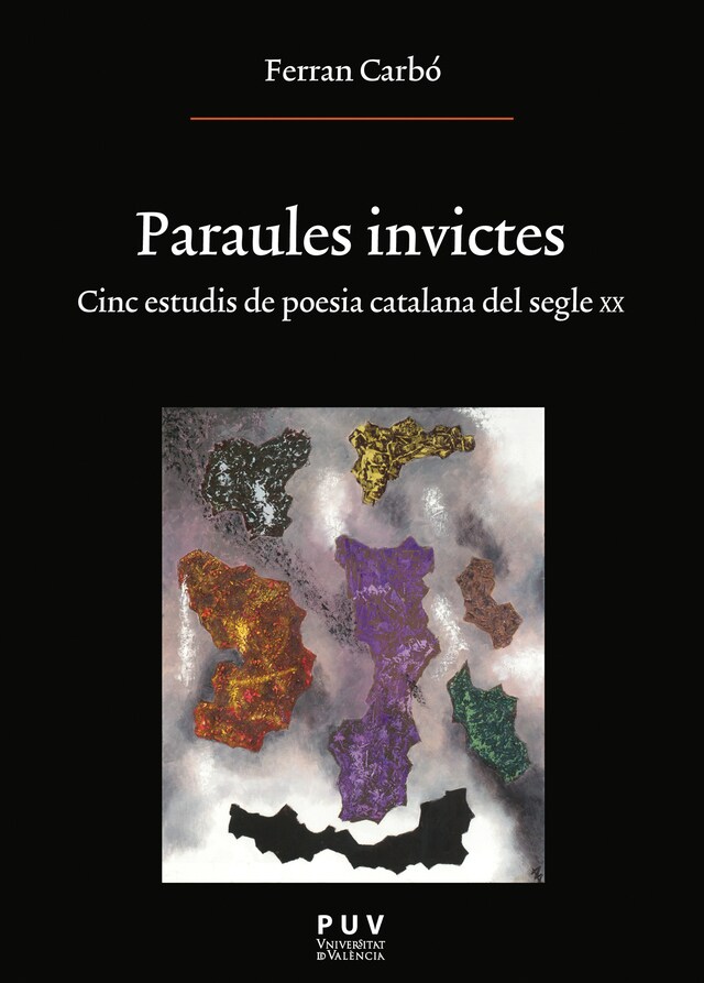 Kirjankansi teokselle Paraules invictes