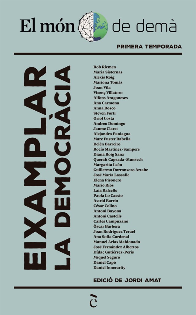 Book cover for Eixamplar la democràcia