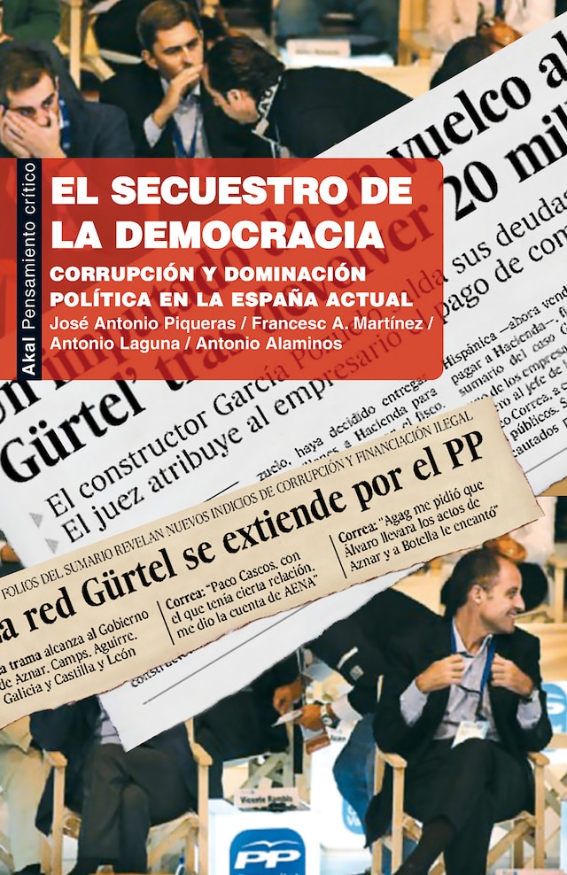 Couverture de livre pour El secuestro de la democracia