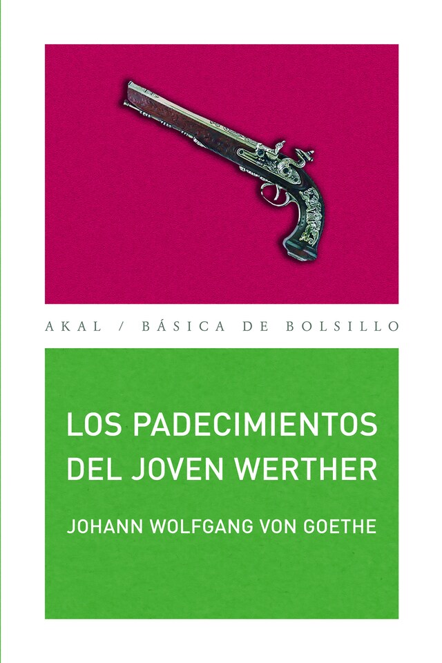 Book cover for Los padecimientos del joven Werther