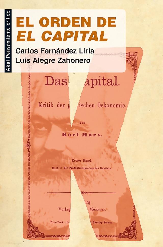 Couverture de livre pour El orden de 'El Capital'