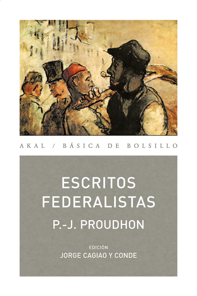 Kirjankansi teokselle Escritos Federalistas