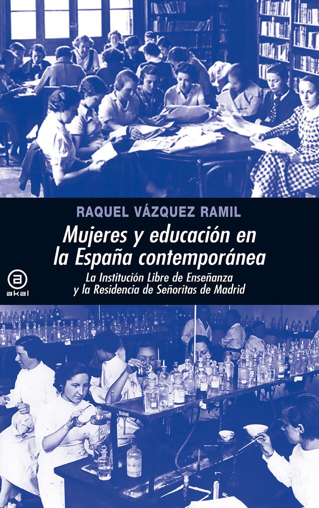 Book cover for Mujeres y educación en la España contemporánea