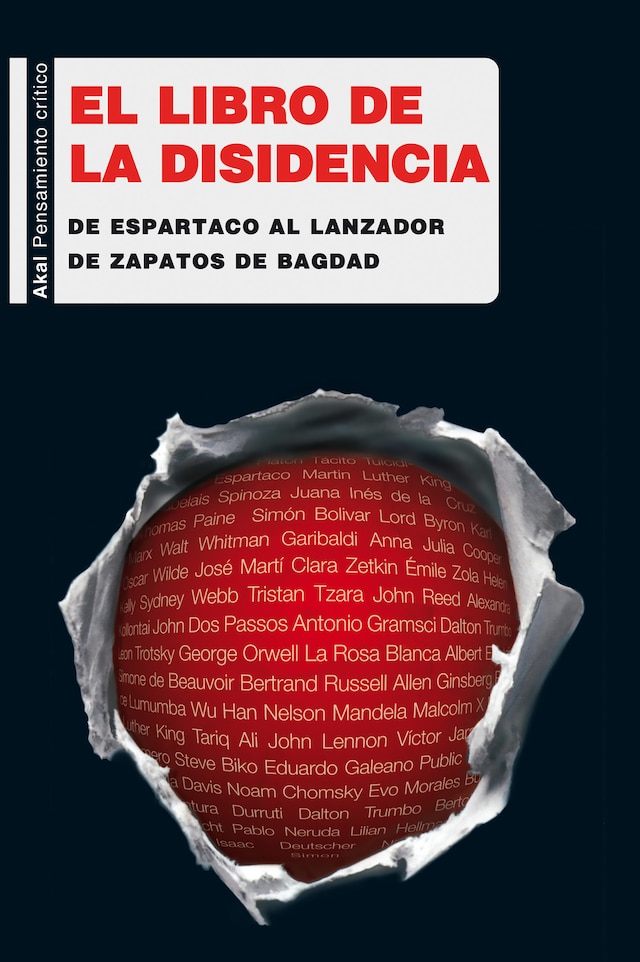 Portada de libro para El libro de la disidencia