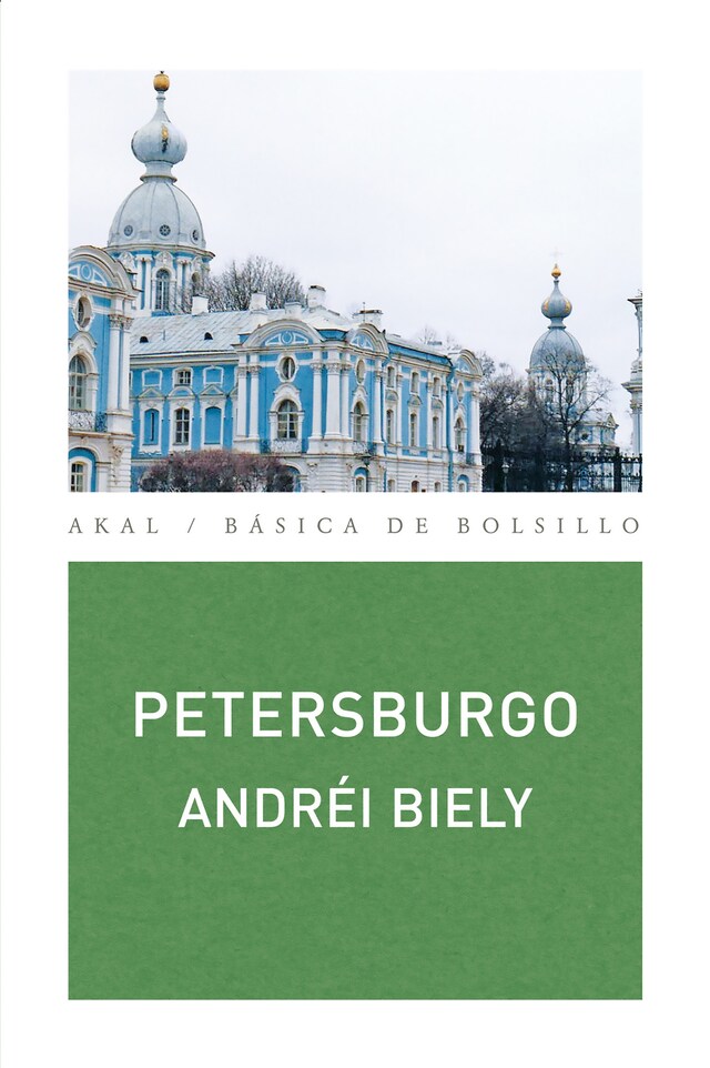 Copertina del libro per Petersburgo