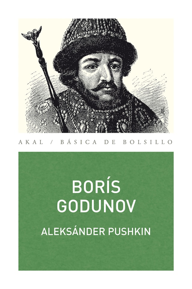 Kirjankansi teokselle Borís Godunov