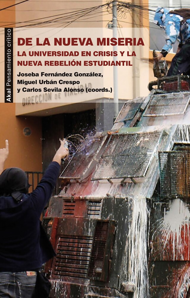 Book cover for De la nueva miseria