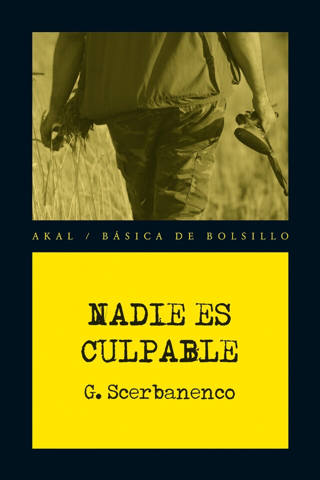 Book cover for Nadie es culpable