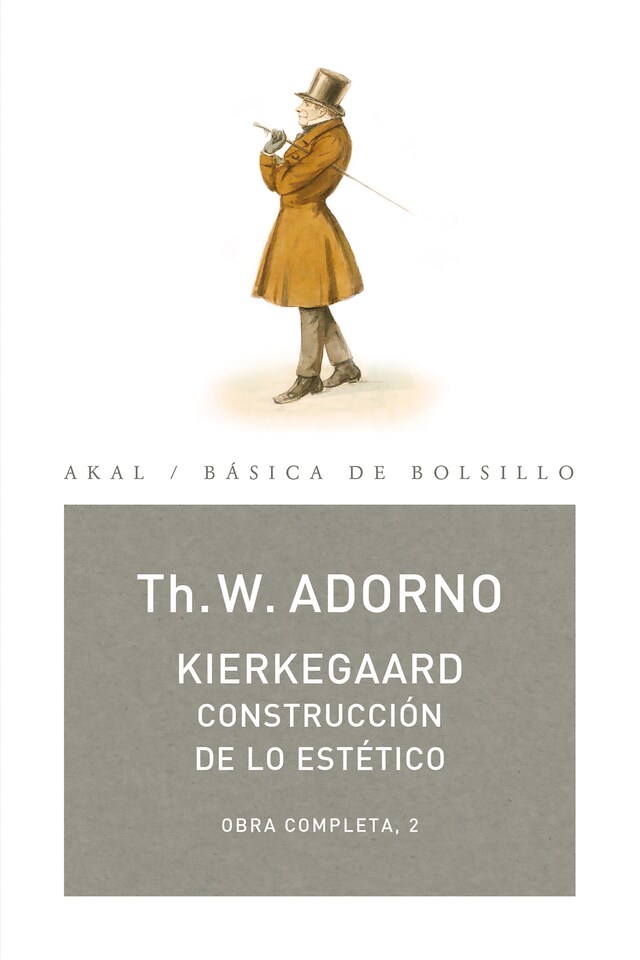 Book cover for Kierkegaard. Construcción de lo estético