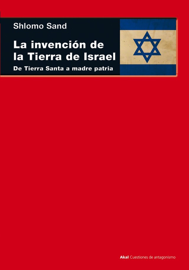 Kirjankansi teokselle La invención de la tierra de Israel