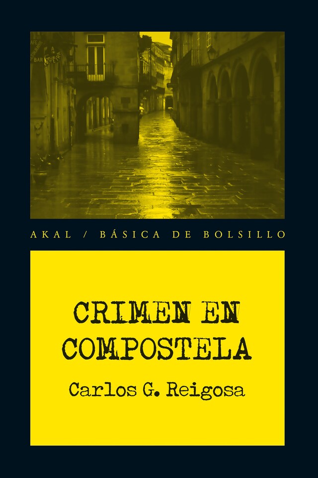 Buchcover für Crimen en Compostela