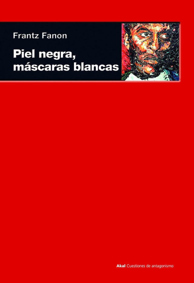 Book cover for Piel negra, máscaras blancas