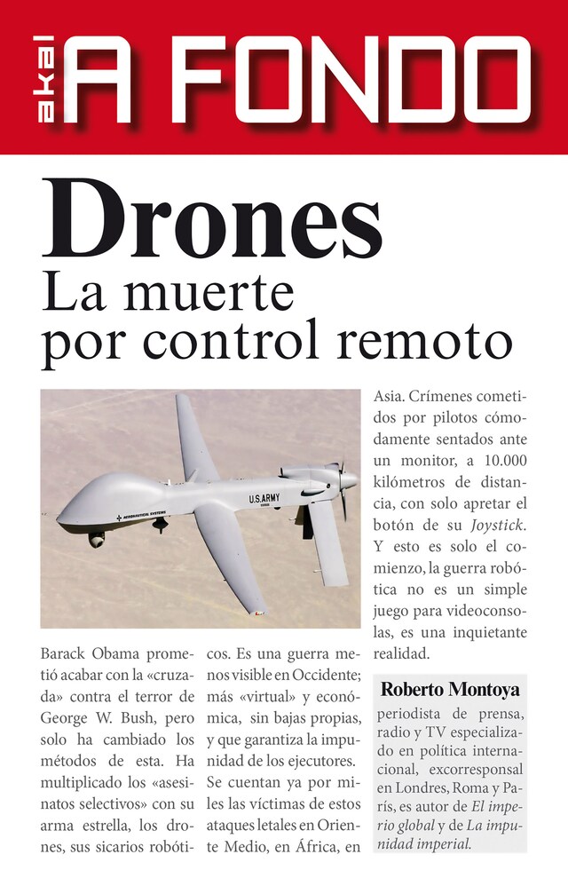 Copertina del libro per Drones